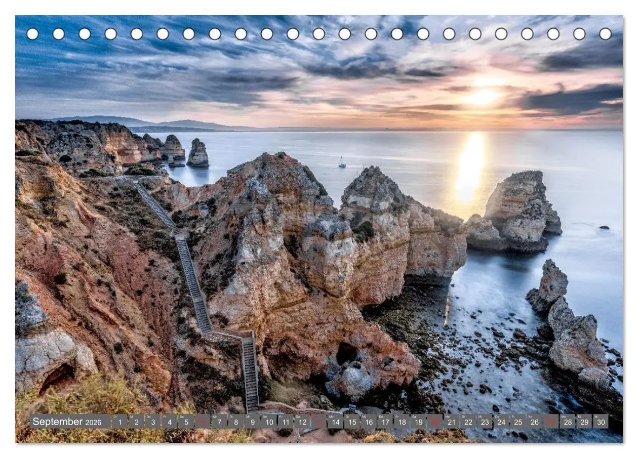 Bild: 9783457628256 | Die Algarve - Portugals märchenhafte Felsenküste (Tischkalender...