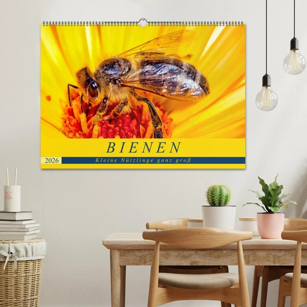 Bild: 9783457798256 | BIENEN - Kleine Nützlinge ganz groß (Wandkalender 2026 DIN A2...