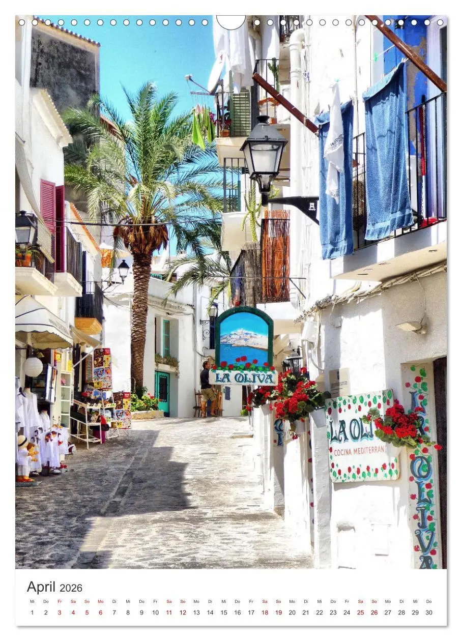 Bild: 9783516338256 | Ab nach Ibiza (Wandkalender 2026 DIN A3 hoch), CALVENDO Monatskalender