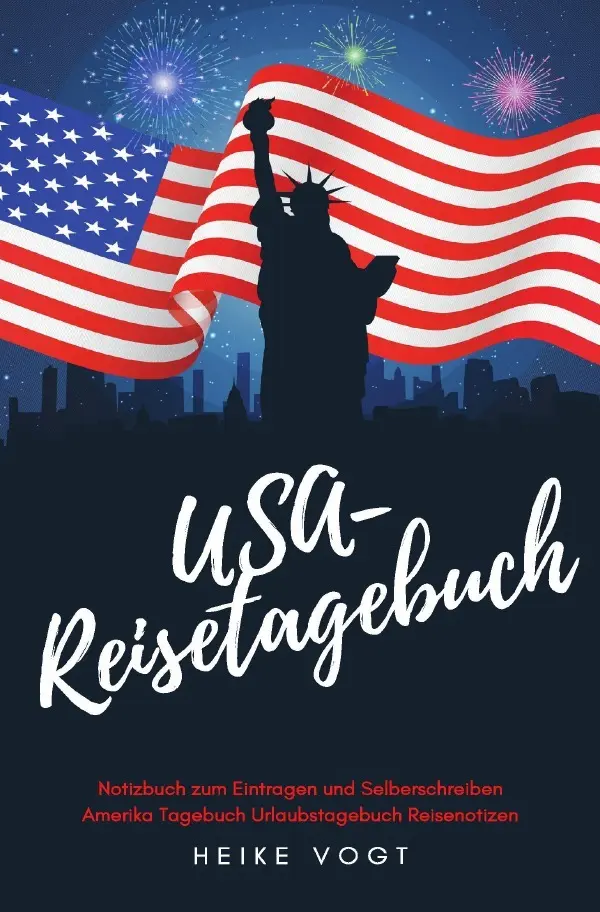 Cover: 9783750288256 | USA-Reisetagebuch Notizbuch zum Eintragen und Selberschreiben...