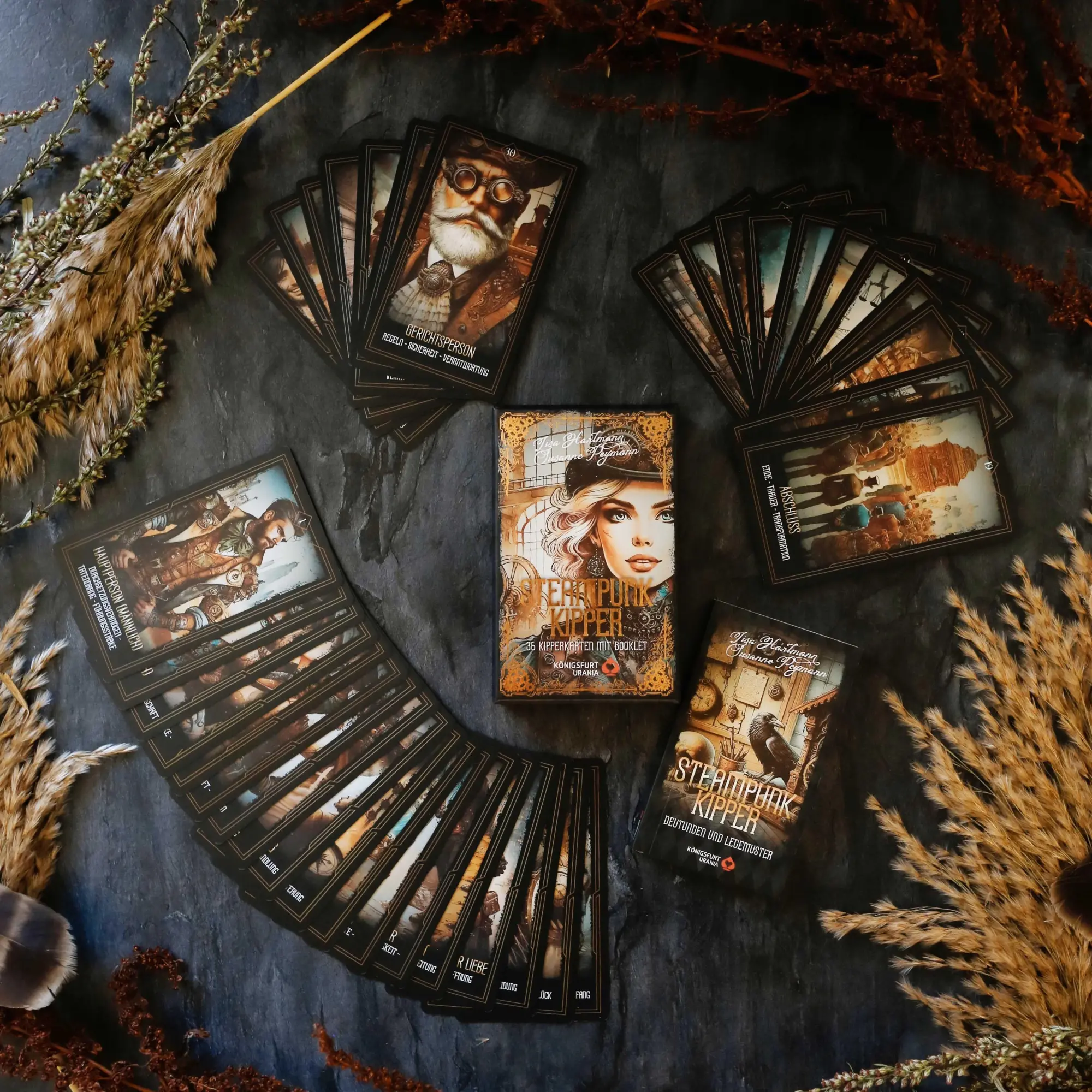 Bild: 9783868268256 | Steampunk Kipper - 36 Kipperkarten und 144-seitiges Booklet...