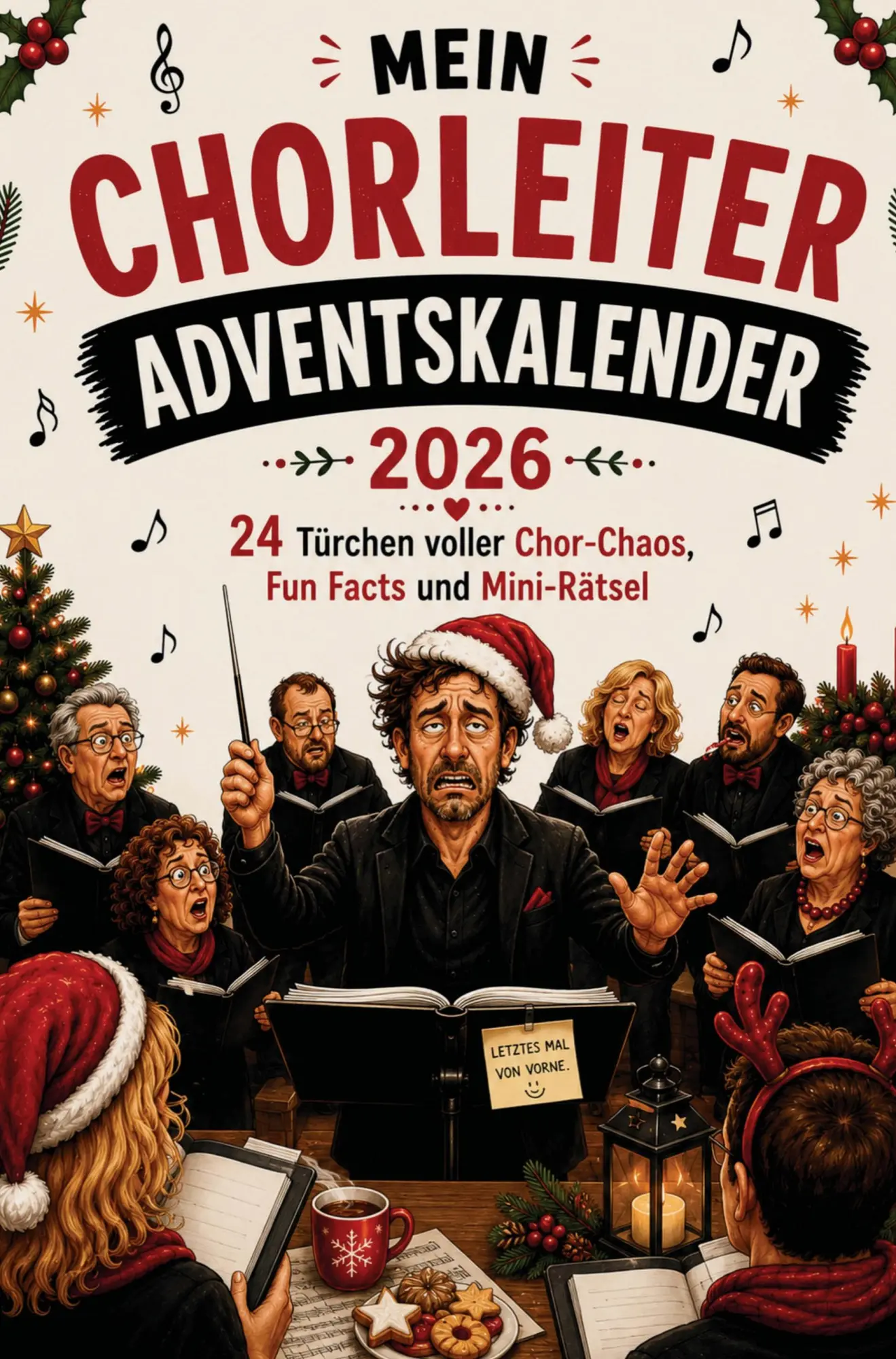 Cover: 9789403948256 | Mein Chorleiter Adventskalender | Anne Dresner | Taschenbuch | Deutsch