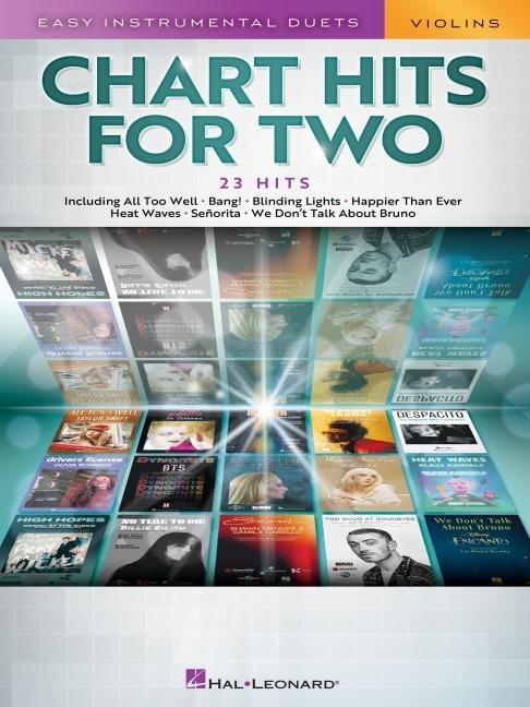Cover: 9781705168356 | Chart Hits for Two: Easy Instrumental Duets for Two - Violin Edition