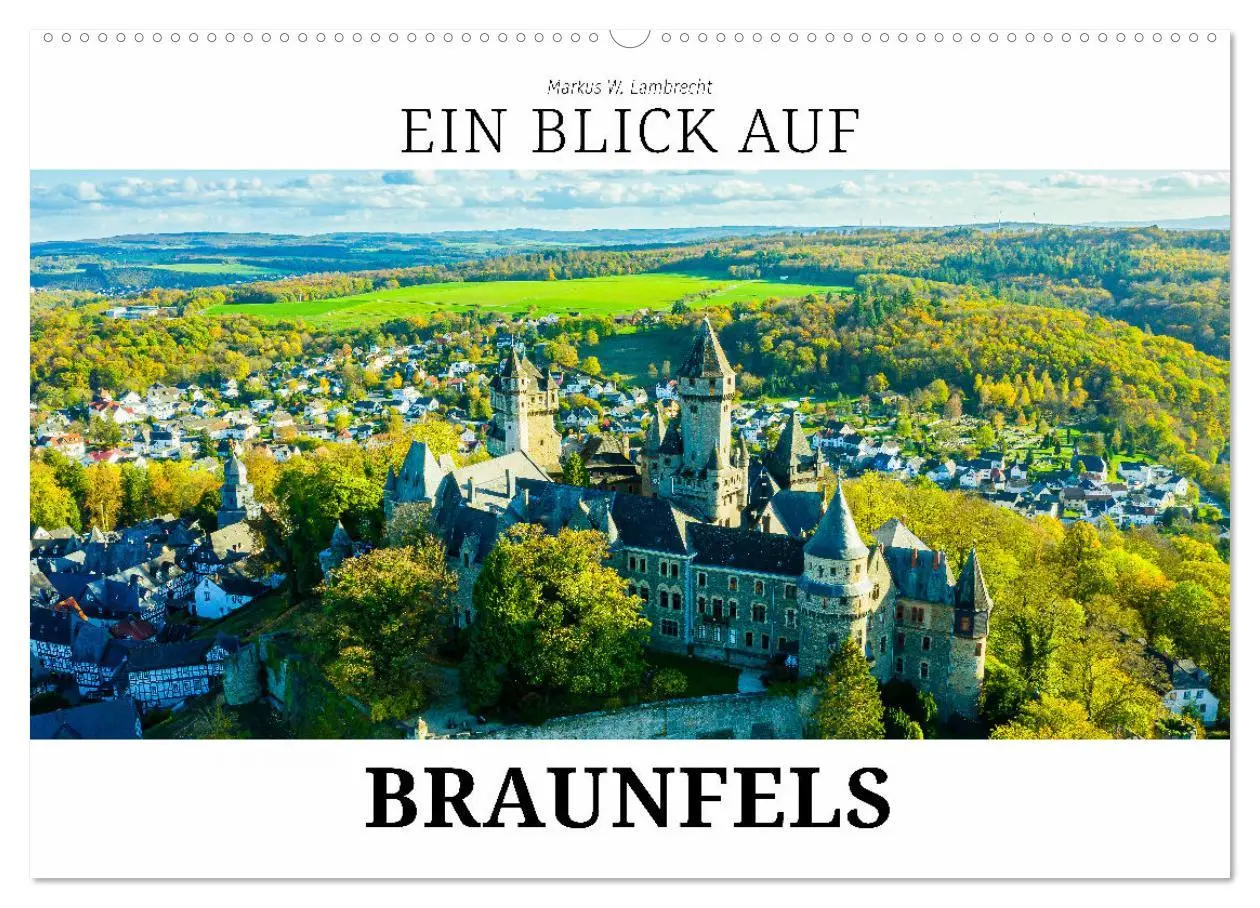 Cover: 9783457548356 | Ein Blick auf Braunfels (Wandkalender 2026 DIN A2 quer), CALVENDO...