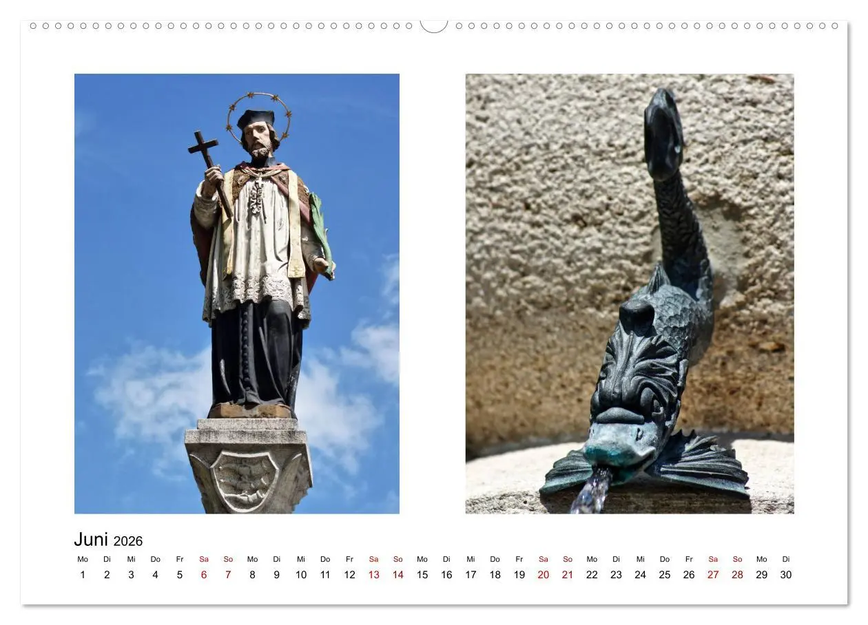 Bild: 9783457858356 | Weißenhorn (Wandkalender 2026 DIN A2 quer), CALVENDO Monatskalender