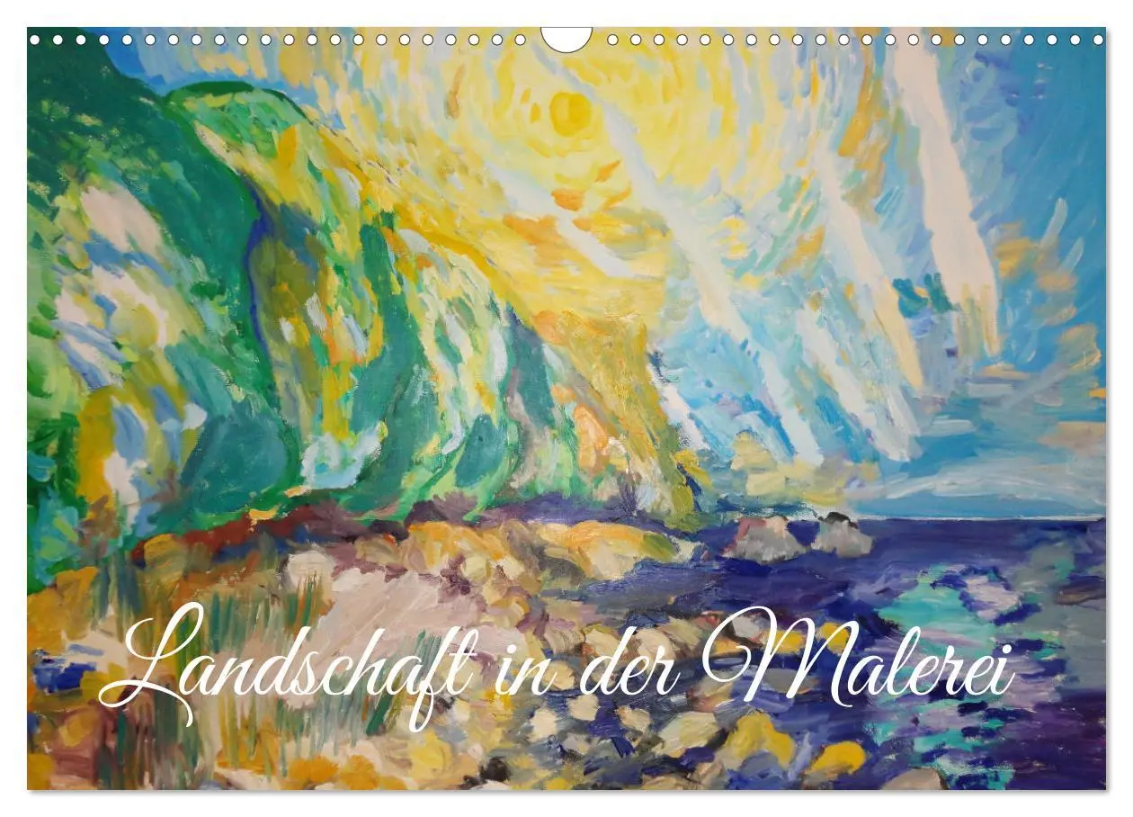 Cover: 9783457928356 | Landschaft in der Malerei: Ein Kunstkalender (Wandkalender 2026 DIN...