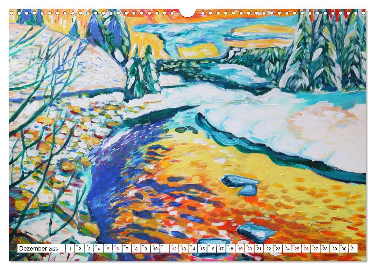 Bild: 9783457928356 | Landschaft in der Malerei: Ein Kunstkalender (Wandkalender 2026 DIN...