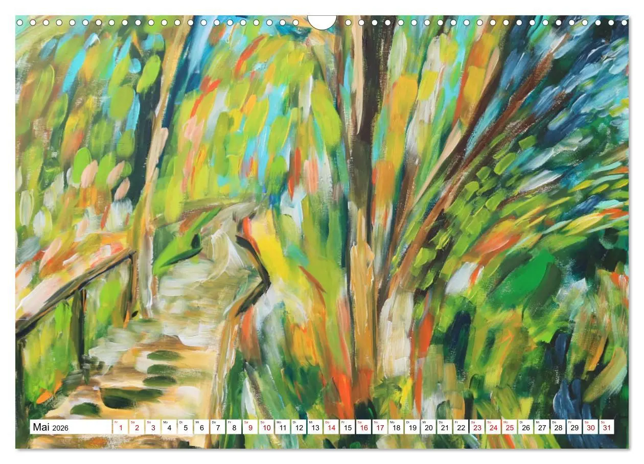 Bild: 9783457928356 | Landschaft in der Malerei: Ein Kunstkalender (Wandkalender 2026 DIN...