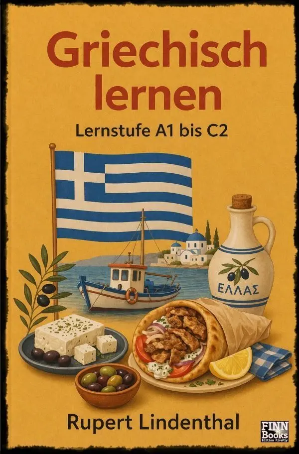Cover: 9783565528356 | Griechisch lernen | Lernstufe A1 bis C2.DE | Rupert Lindenthal | Buch