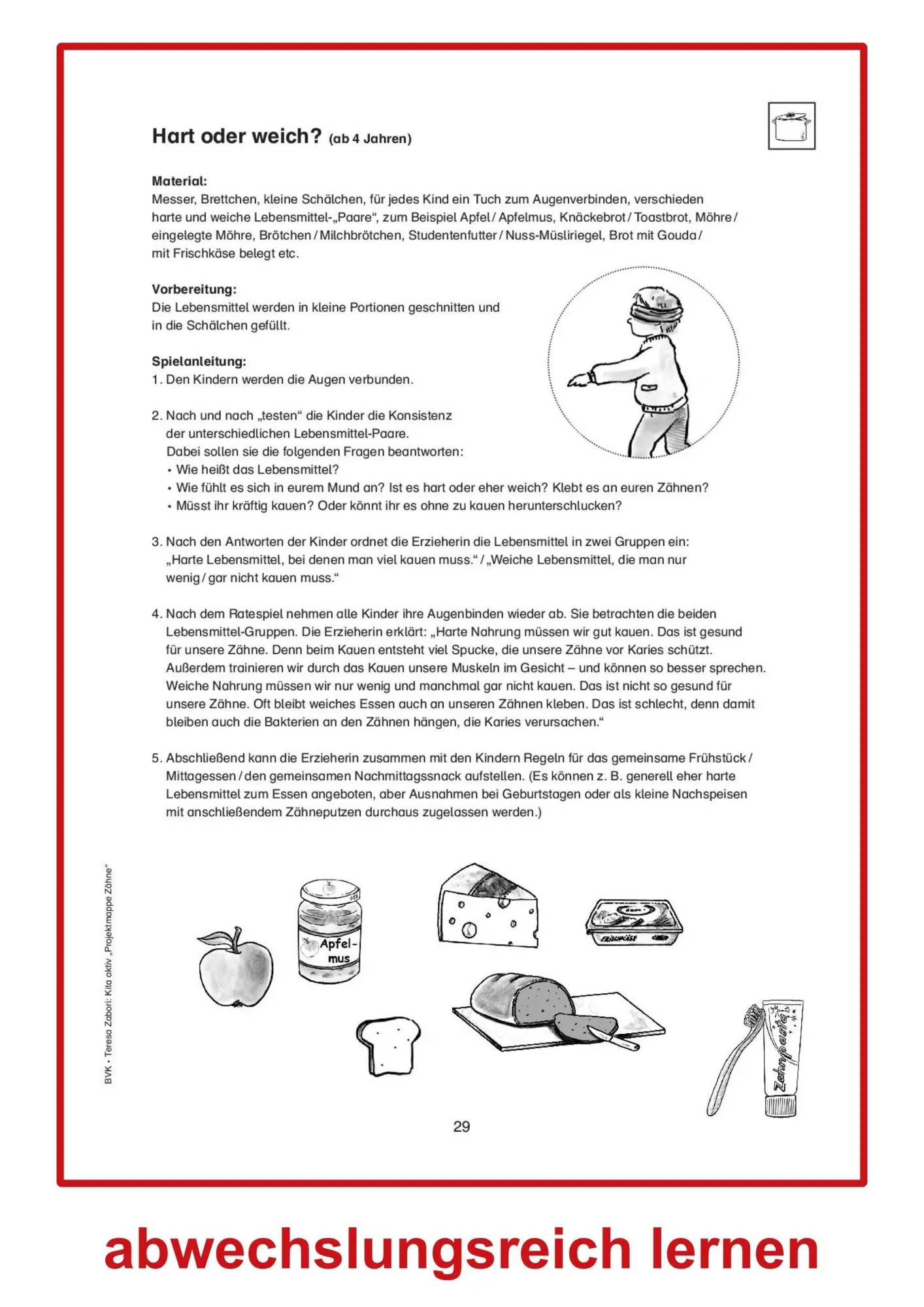 Bild: 9783867408356 | Kita aktiv Projektmappe Zähne | Teresa Zabori | Broschüre | 40 S.
