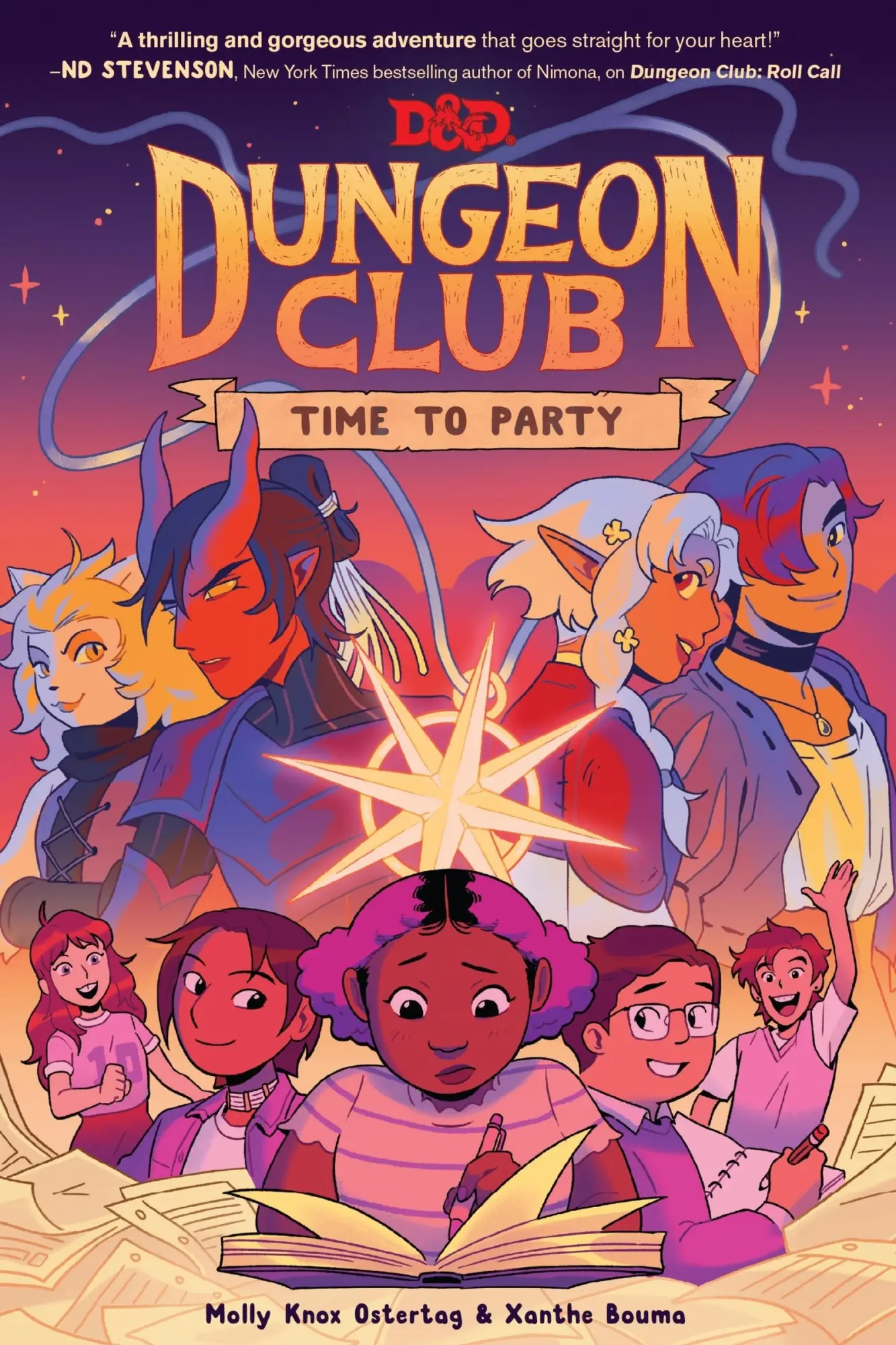 Cover: 9780063268456 | Dungeons &amp; Dragons: Dungeon Club: Time to Party | A Graphic Novel