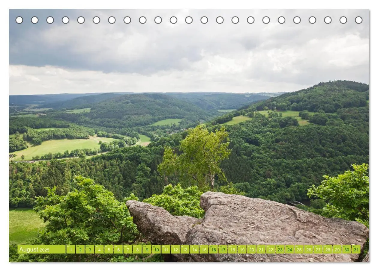 Bild: 9783435138456 | Eifel Sehnsucht (Tischkalender 2025 DIN A5 quer), CALVENDO...