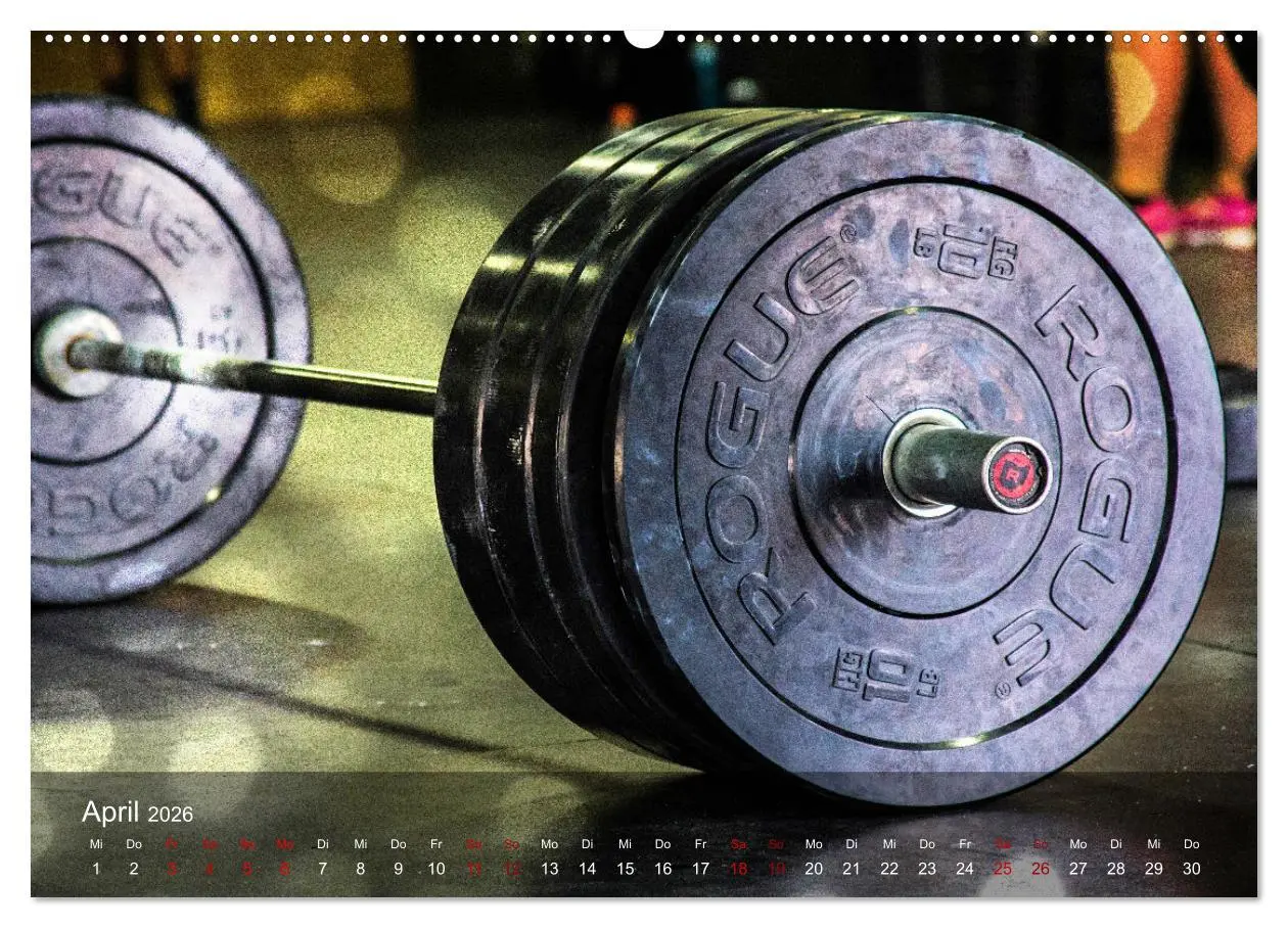 Bild: 9783457608456 | Kraftsport (Wandkalender 2026 DIN A2 quer), CALVENDO Monatskalender