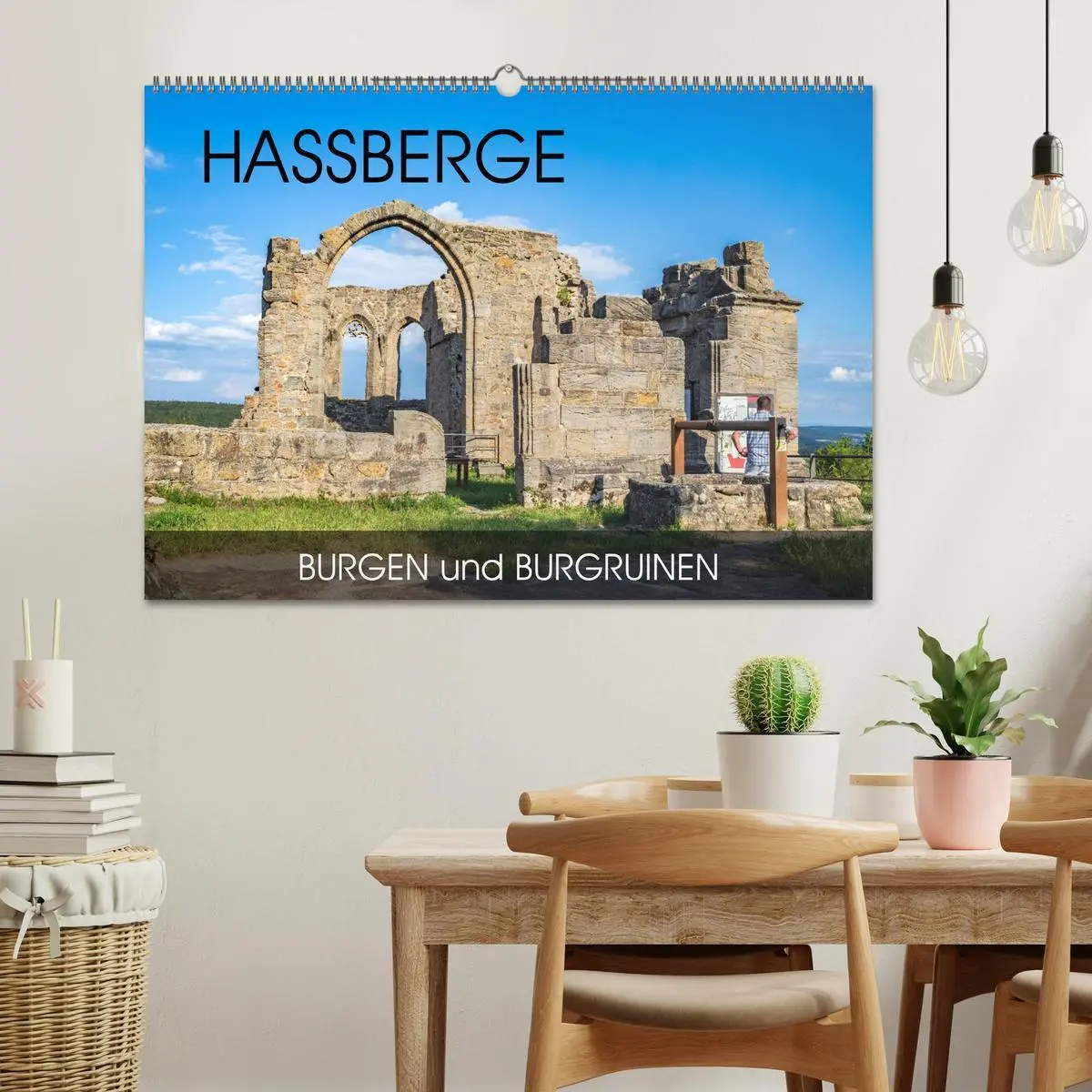 Bild: 9783457778456 | Haßberge - Burgen und Burgruinen (Wandkalender 2026 DIN A2 quer),...