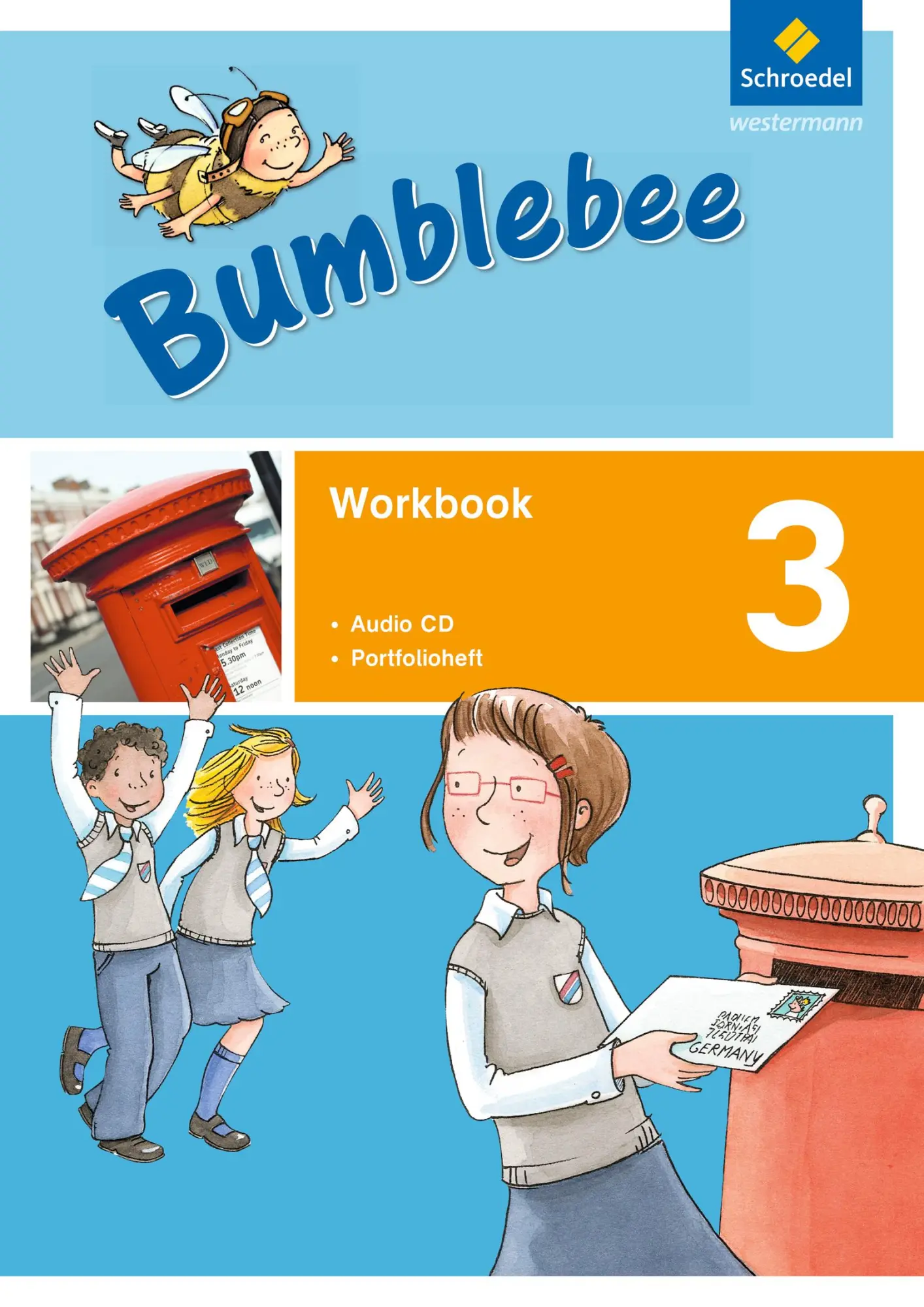 Cover: 9783507028456 | Bumblebee 3. Workbook plus Portfolioheft und Pupil's Audio-CD | Ehlers