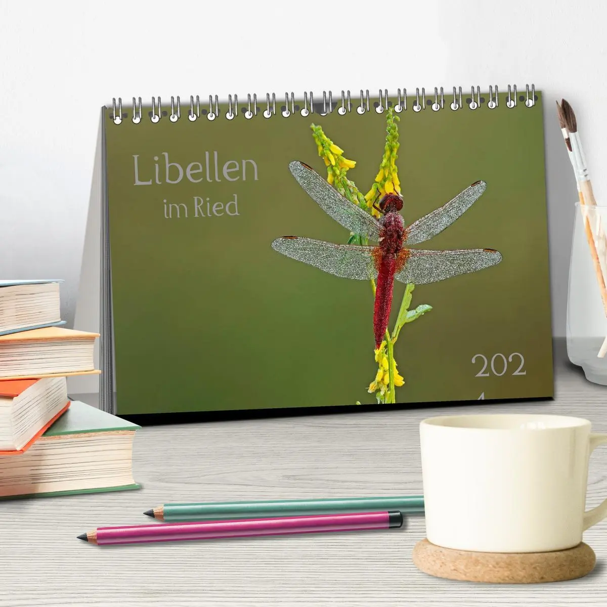 Bild: 9783516008456 | Libellen im Ried (Tischkalender 2026 DIN A5 quer), CALVENDO...