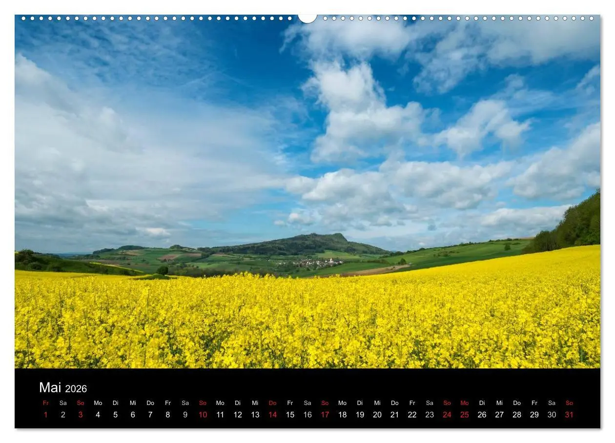 Bild: 9783516178456 | Vulkanlandschaft Hegau 2026 (hochwertiger Premium Wandkalender 2026...