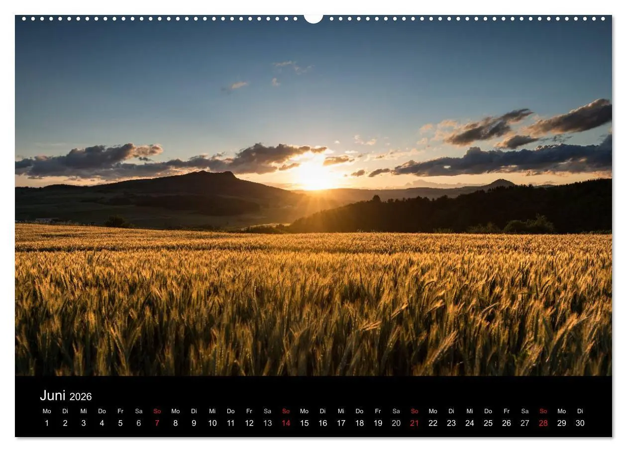 Bild: 9783516178456 | Vulkanlandschaft Hegau 2026 (hochwertiger Premium Wandkalender 2026...