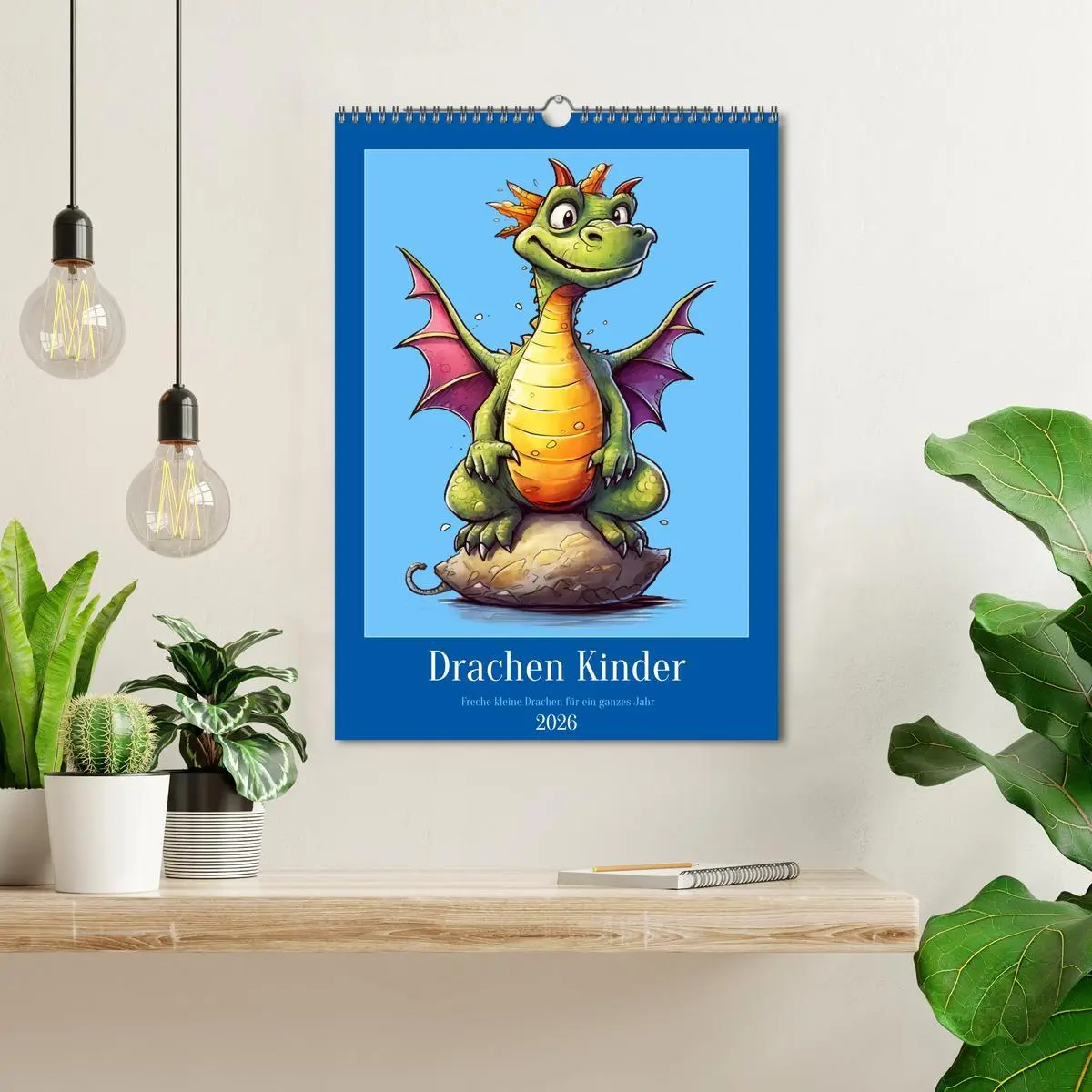 Bild: 9783516318456 | Drachen Kinder (Wandkalender 2026 DIN A3 hoch), CALVENDO...