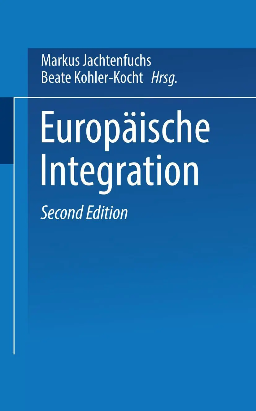 Cover: 9783810038456 | Europäische Integration | Beate Kohler-Koch (u. a.) | Taschenbuch | x