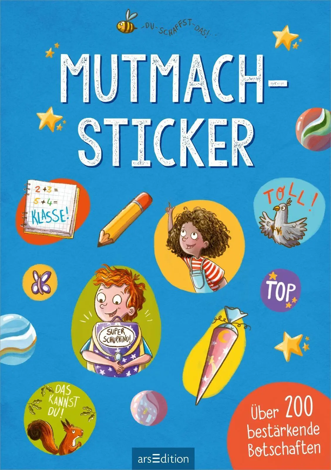 Bild: 4014489138556 | Mutmach-Sticker | Über 200 bestärkende Botschaften | Sarah Welk | 2026