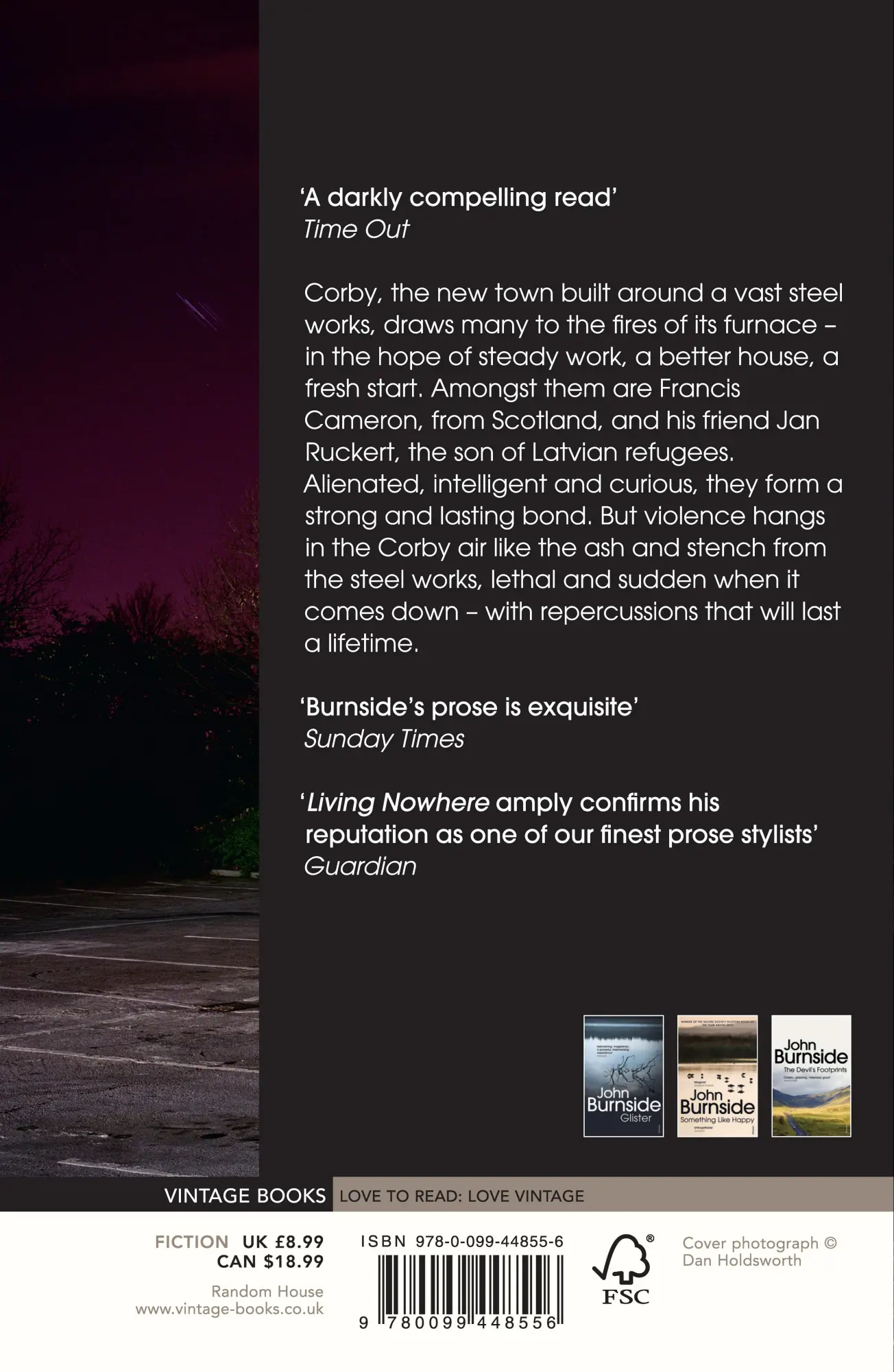Rückseite: 9780099448556 | Living Nowhere | John Burnside | Taschenbuch | Englisch | 2014
