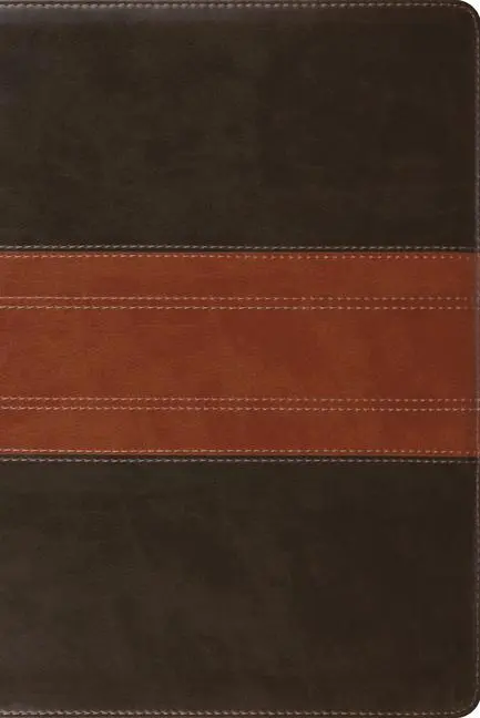 Cover: 9781433588556 | ESV Study Bible, Personal Size (Trutone, Forest/Tan, Trail Design)
