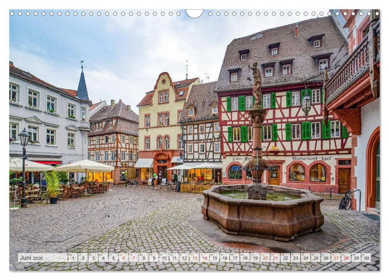 Bild: 9783457768556 | Weinheim Impressionen (Wandkalender 2026 DIN A3 quer), CALVENDO...