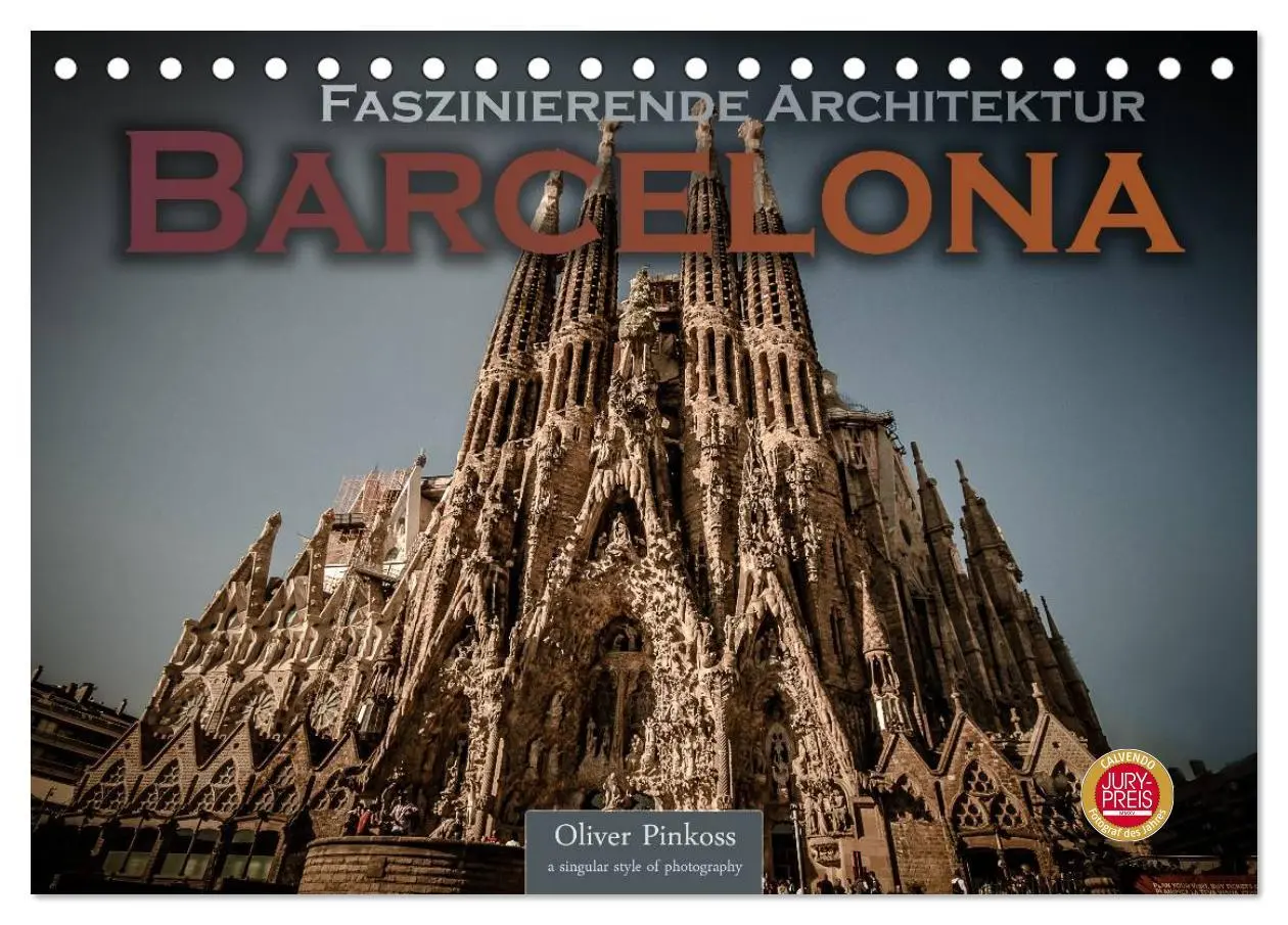 Cover: 9783516238556 | Barcelona - Faszinierende Architektur (Tischkalender 2026 DIN A5...