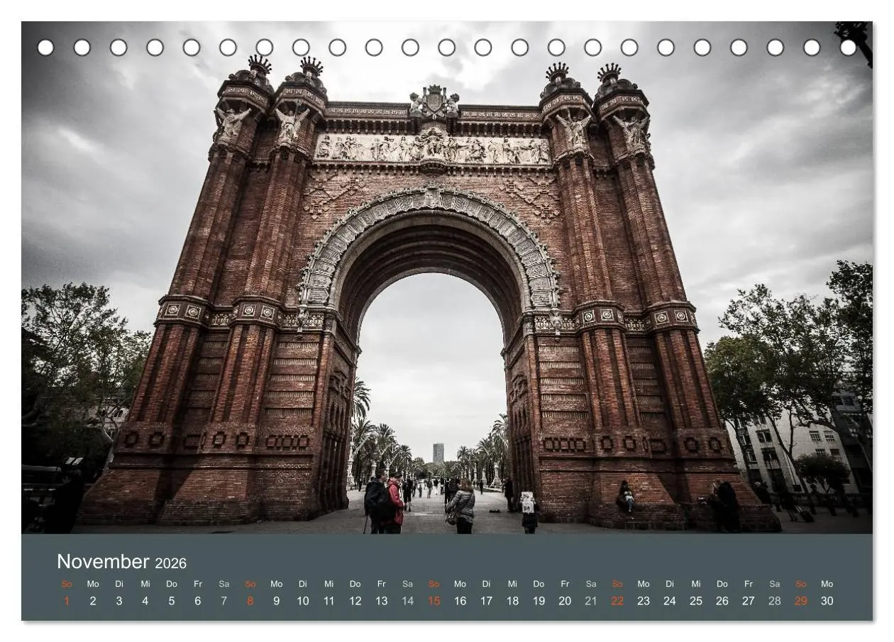 Bild: 9783516238556 | Barcelona - Faszinierende Architektur (Tischkalender 2026 DIN A5...