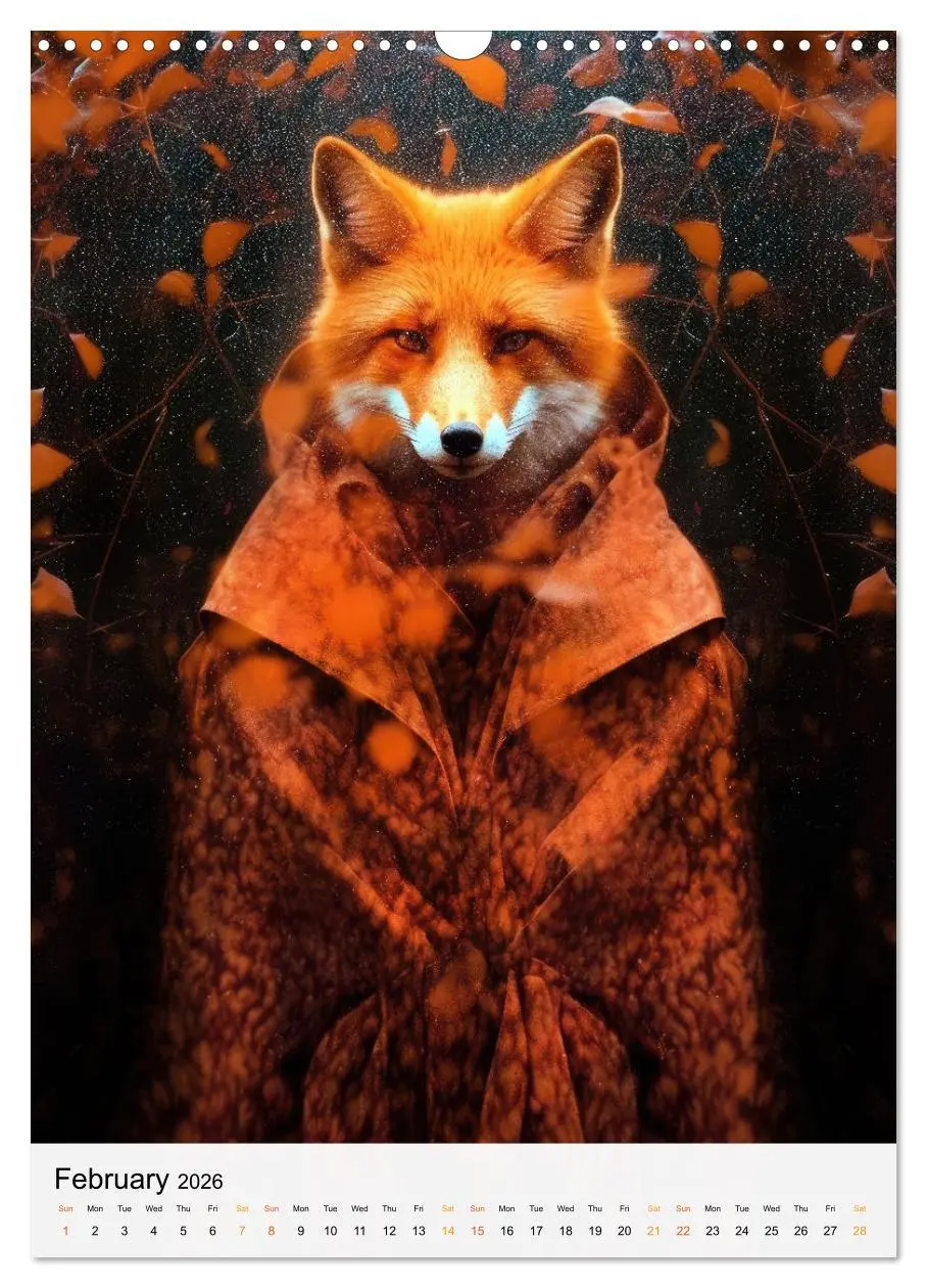 Bild: 9783516548556 | Animalia Fusion (Wall Calendar 2026 DIN A3 portrait), CALVENDO 12...