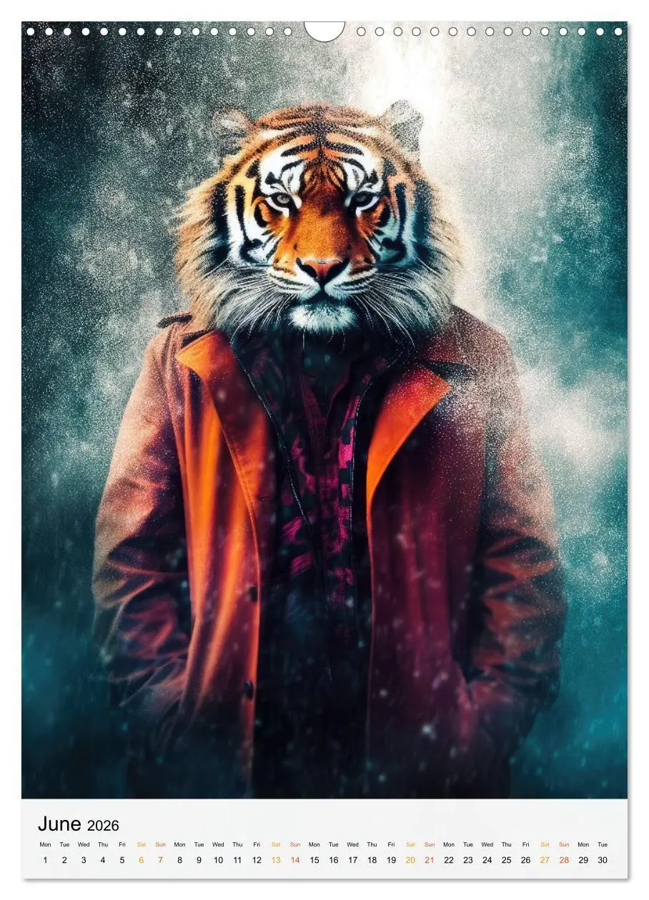 Bild: 9783516548556 | Animalia Fusion (Wall Calendar 2026 DIN A3 portrait), CALVENDO 12...