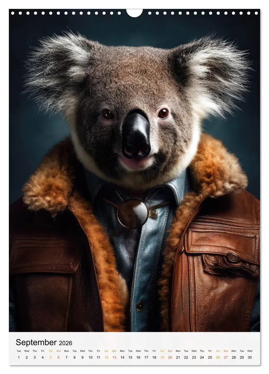 Bild: 9783516548556 | Animalia Fusion (Wall Calendar 2026 DIN A3 portrait), CALVENDO 12...