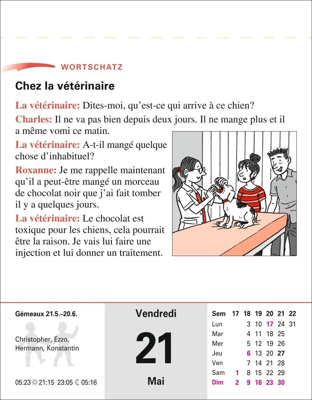 Bild: 9783840038556 | Französisch Sprachkalender 2027 - Französisch lernen leicht gemacht...