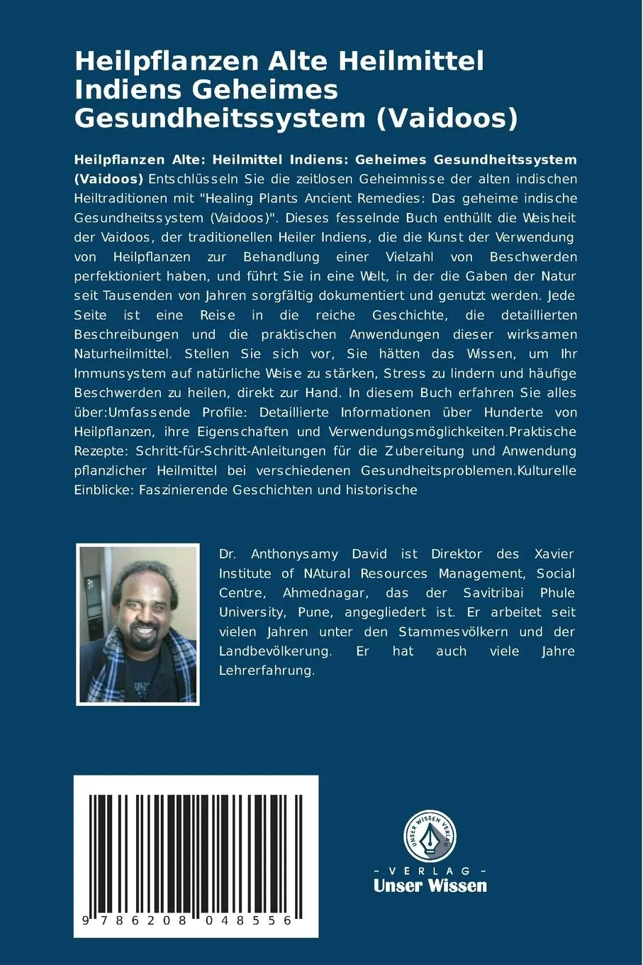 Rückseite: 9786208048556 | Heilpflanzen Alte Heilmittel Indiens Geheimes Gesundheitssystem...