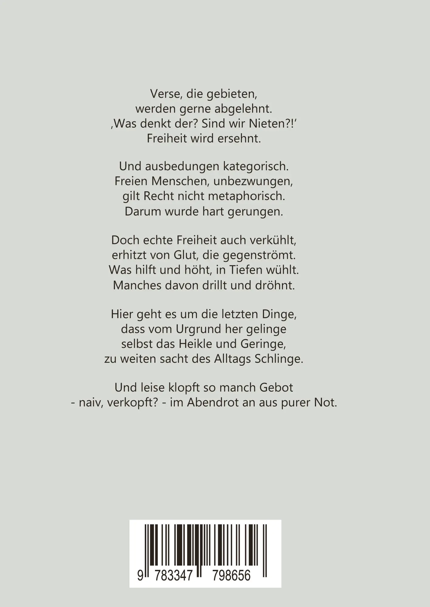 Rückseite: 9783347798656 | innehalten - innewerden | Rufe vom Urgrund des Seins | O'Mura | Buch