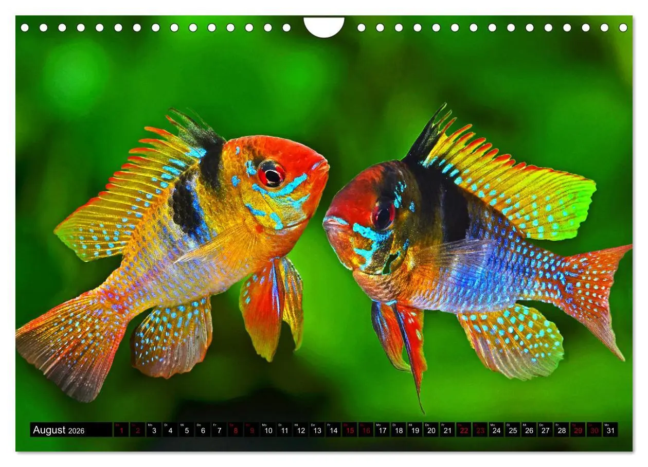 Bild: 9783457378656 | Beliebte Fische der Welt (Wandkalender 2026 DIN A4 quer), CALVENDO...