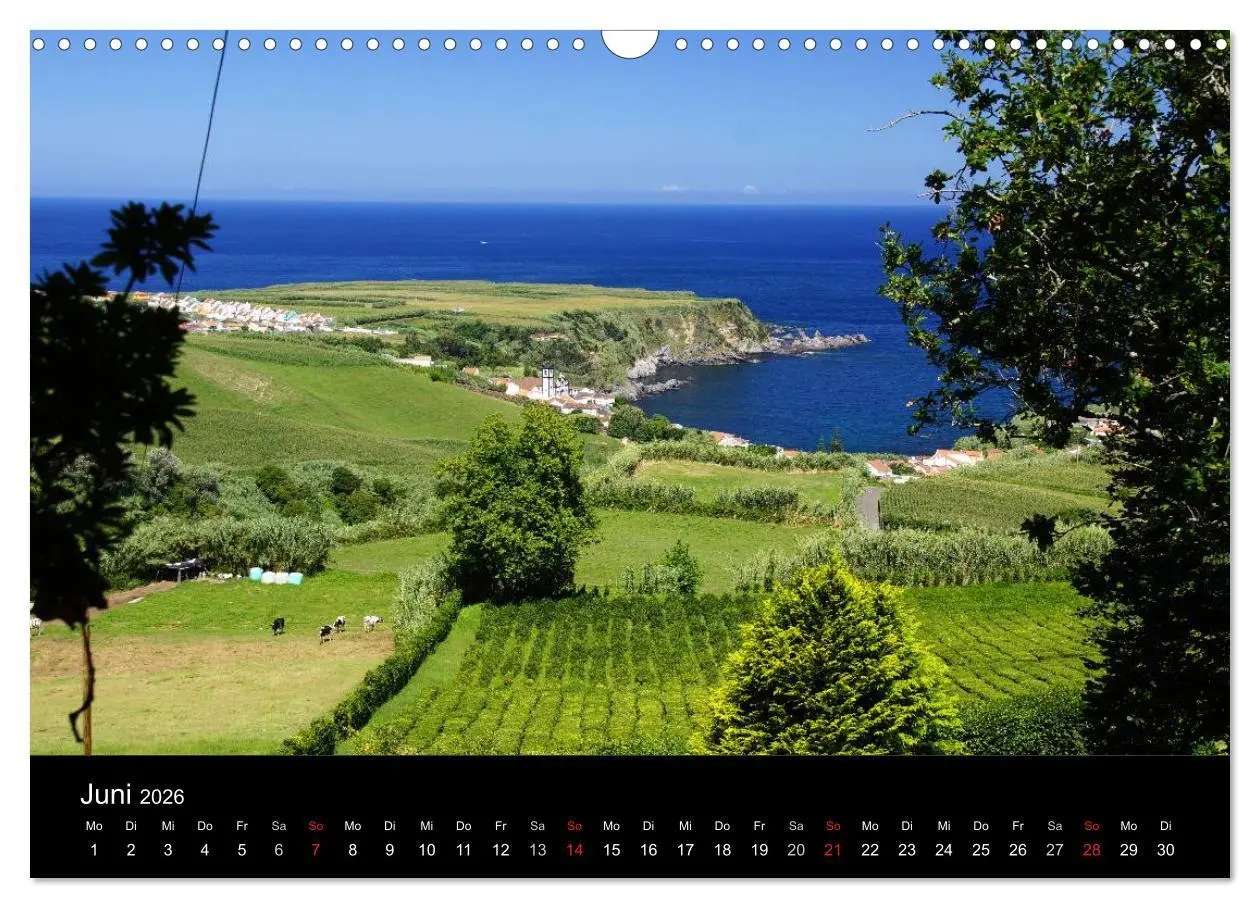 Bild: 9783516088656 | Azoren - Ein Naturerlebnis (Wandkalender 2026 DIN A3 quer),...