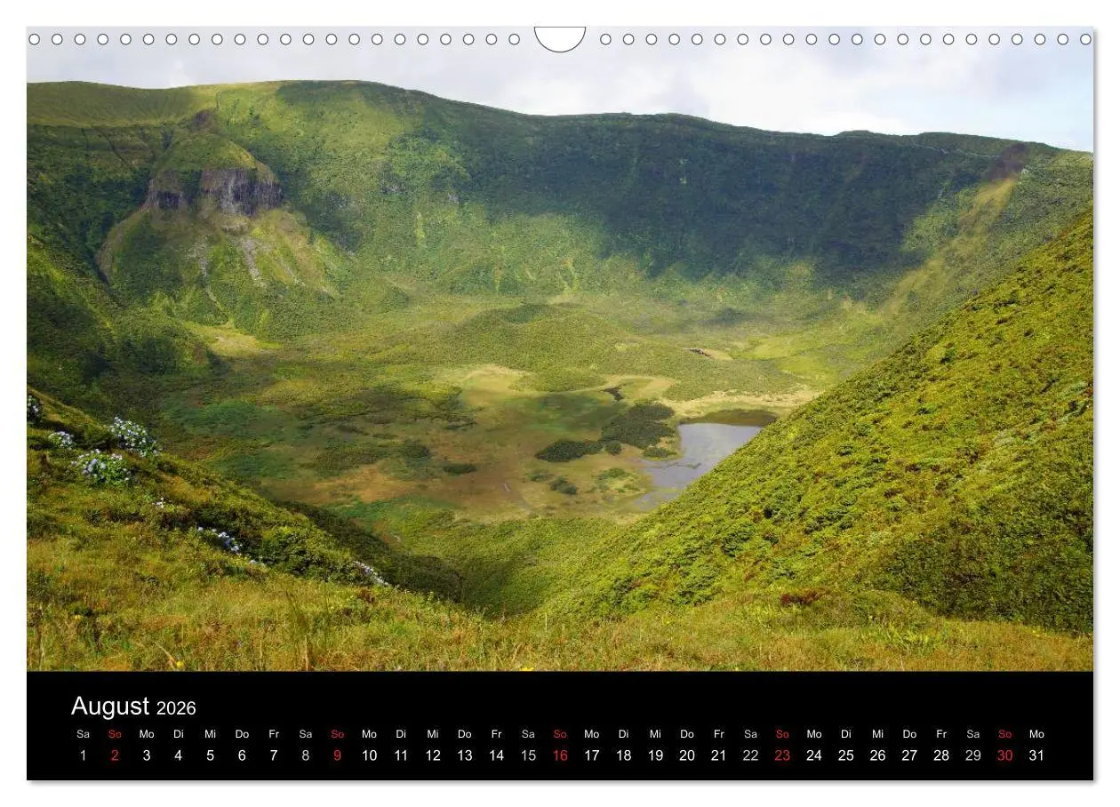 Bild: 9783516088656 | Azoren - Ein Naturerlebnis (Wandkalender 2026 DIN A3 quer),...