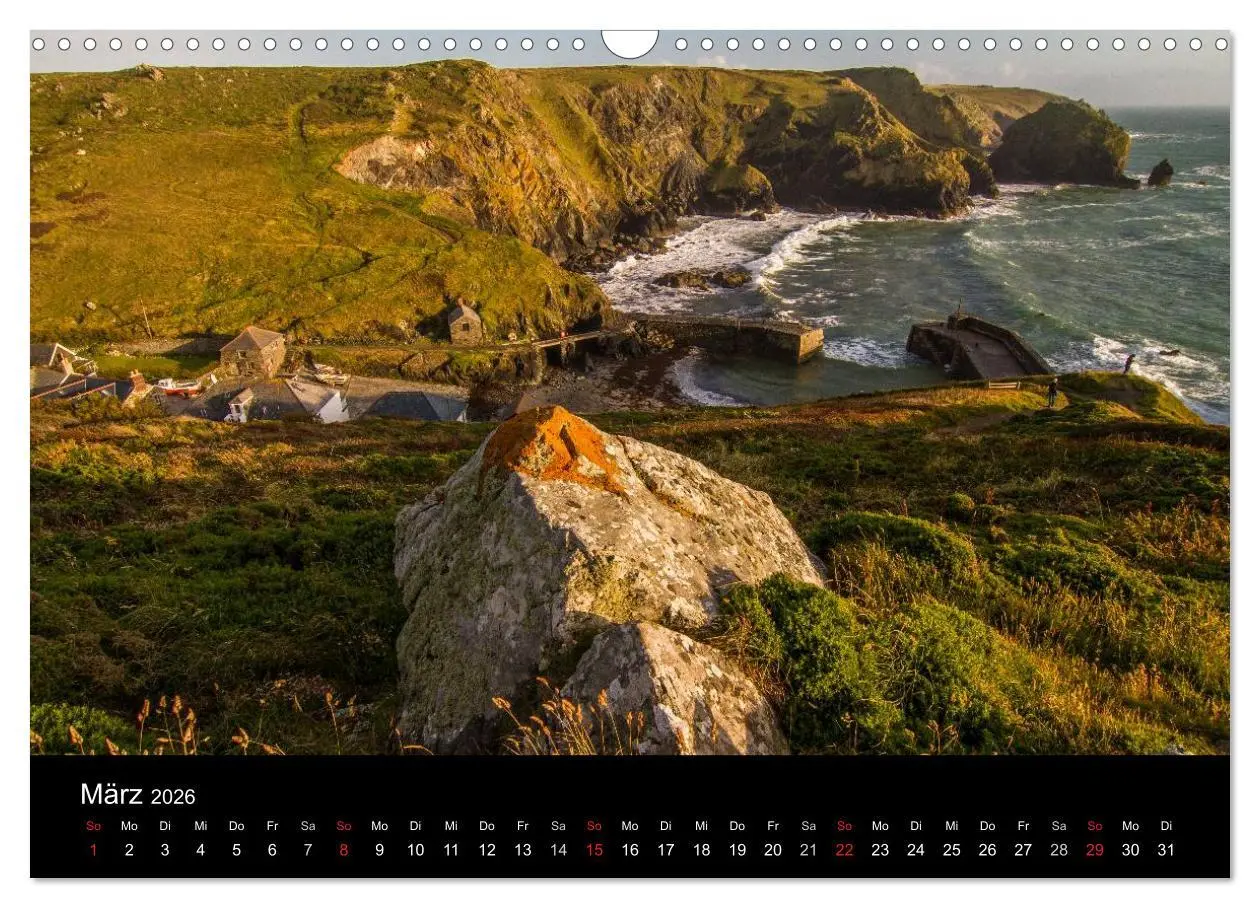Bild: 9783516158656 | Englands Küsten 2026 (Wandkalender 2026 DIN A3 quer), CALVENDO...