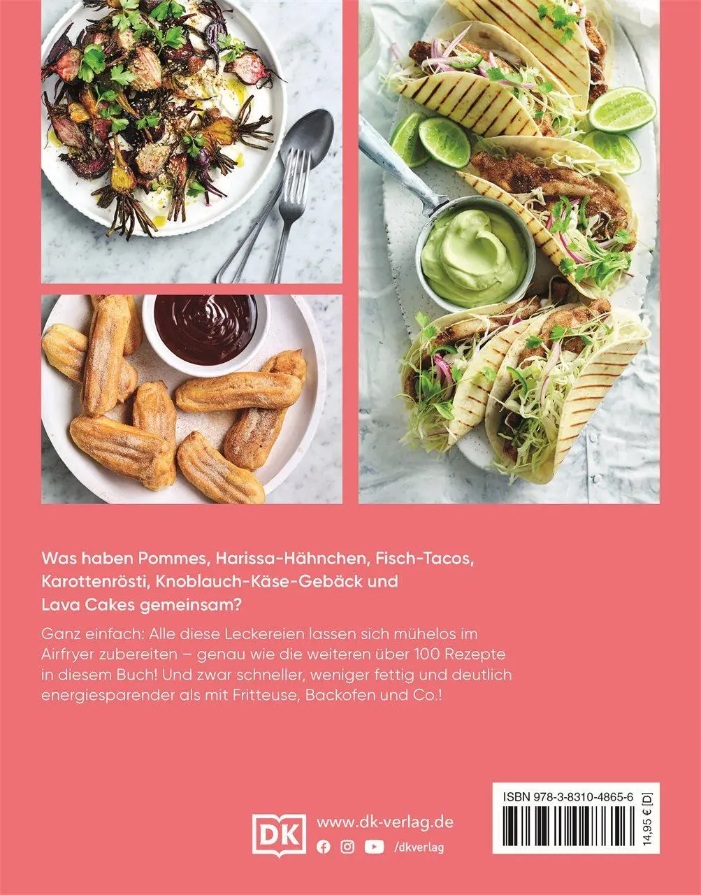 Rückseite: 9783831048656 | Das ultimative Airfryer Kochbuch | DK Verlag (u. a.) | Taschenbuch