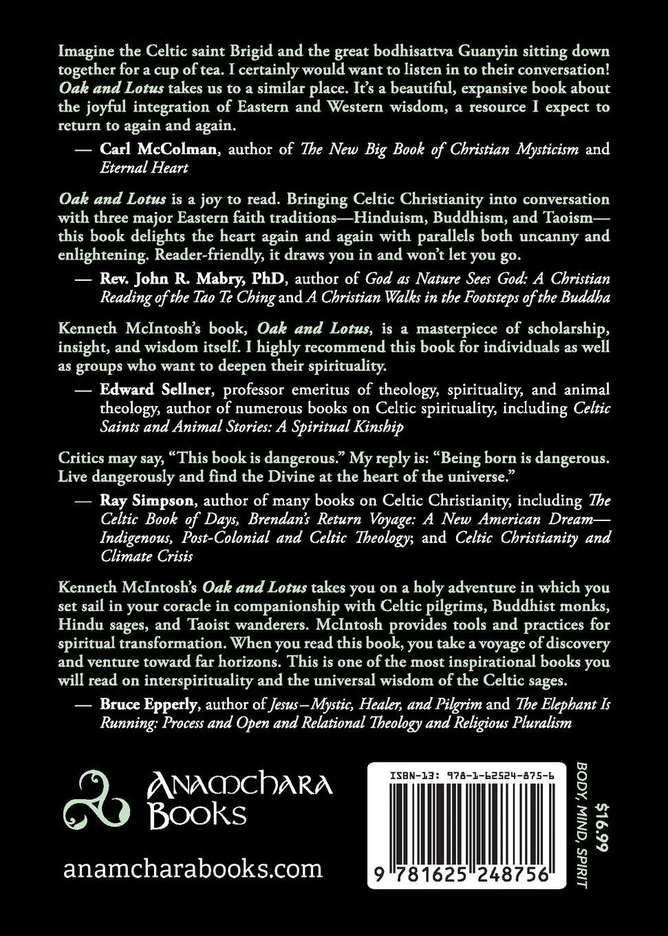 Rückseite: 9781625248756 | Oak and Lotus | Kenneth Mcintosh | Taschenbuch | Englisch | 2023
