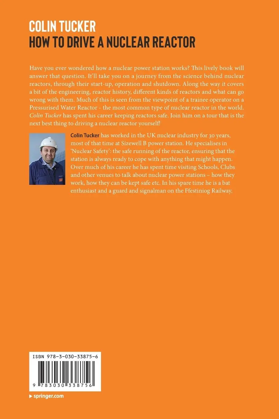 Rückseite: 9783030338756 | How to Drive a Nuclear Reactor | Colin Tucker | Taschenbuch | xvii