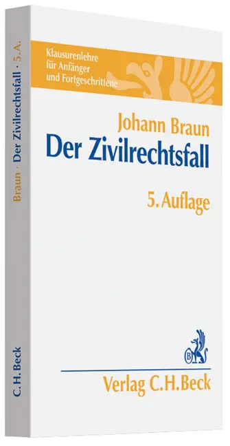 Cover: 9783406638756 | Der Zivilrechtsfall | Klausurenlehre für Anfänger und Fortgeschrittene