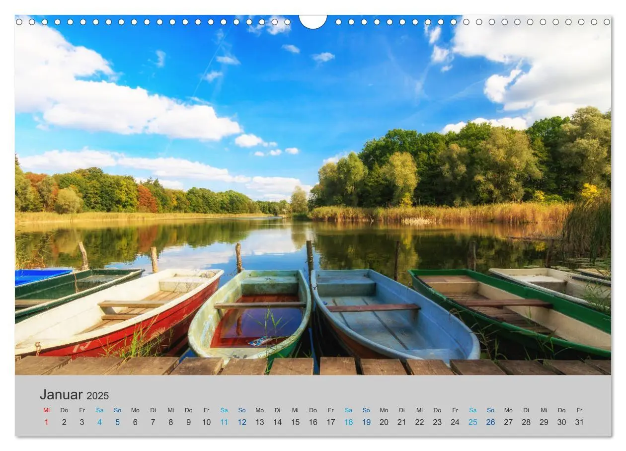 Bild: 9783435418756 | See- und Flußlandschaften in Brandenburg (Wandkalender 2025 DIN A3...