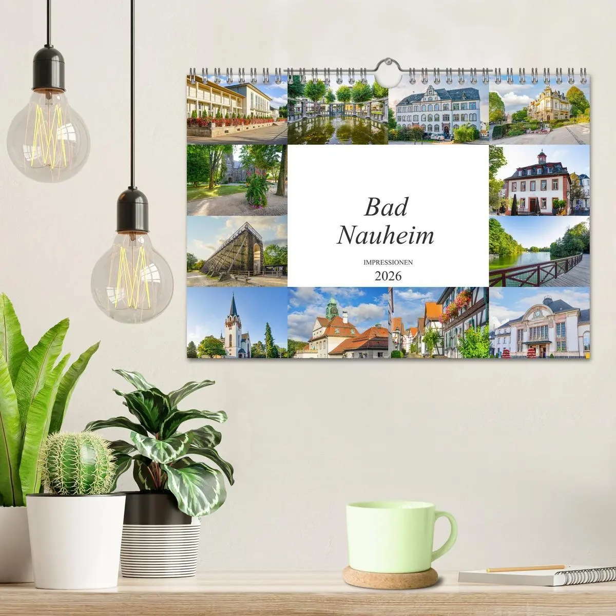 Bild: 9783457748756 | Bad Nauheim Impressionen (Wandkalender 2026 DIN A4 quer), CALVENDO...