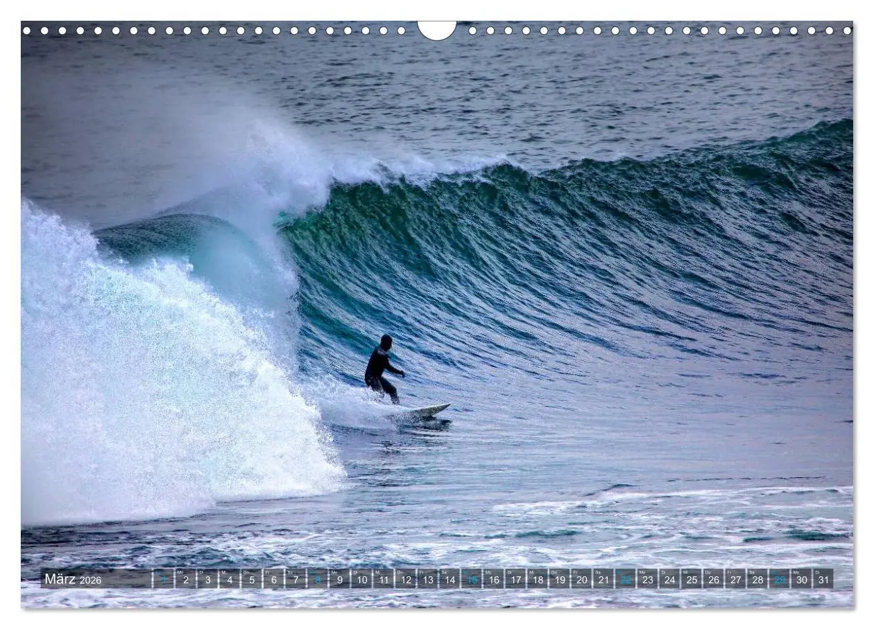 Bild: 9783516078756 | Faszination Surfen (Wandkalender 2026 DIN A3 quer), CALVENDO...