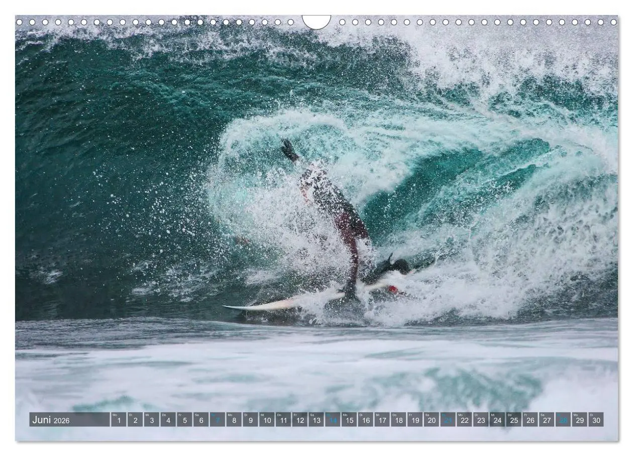 Bild: 9783516078756 | Faszination Surfen (Wandkalender 2026 DIN A3 quer), CALVENDO...