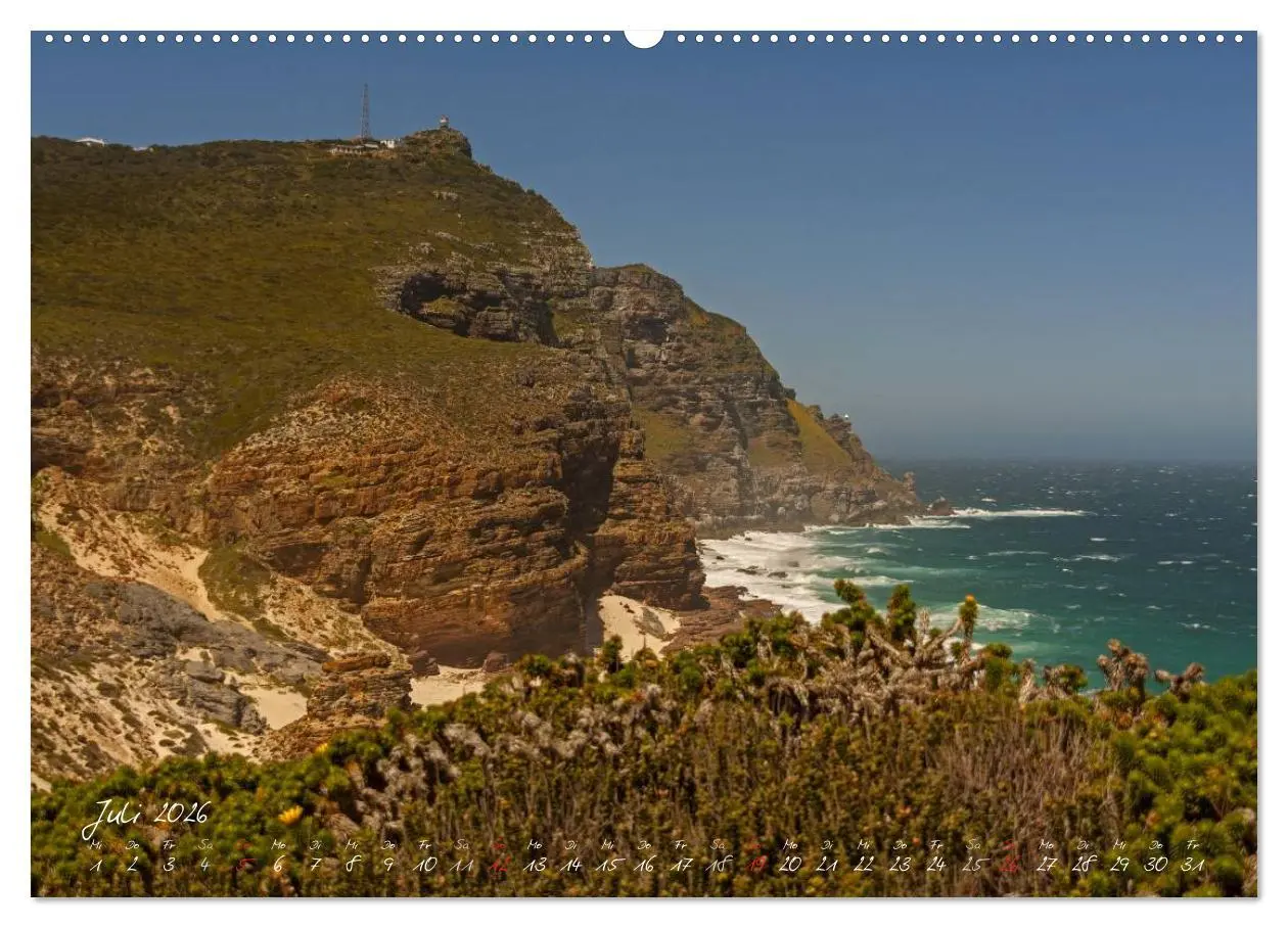Bild: 9783516218756 | Am Kap von Südafrika (Wandkalender 2026 DIN A2 quer), CALVENDO...