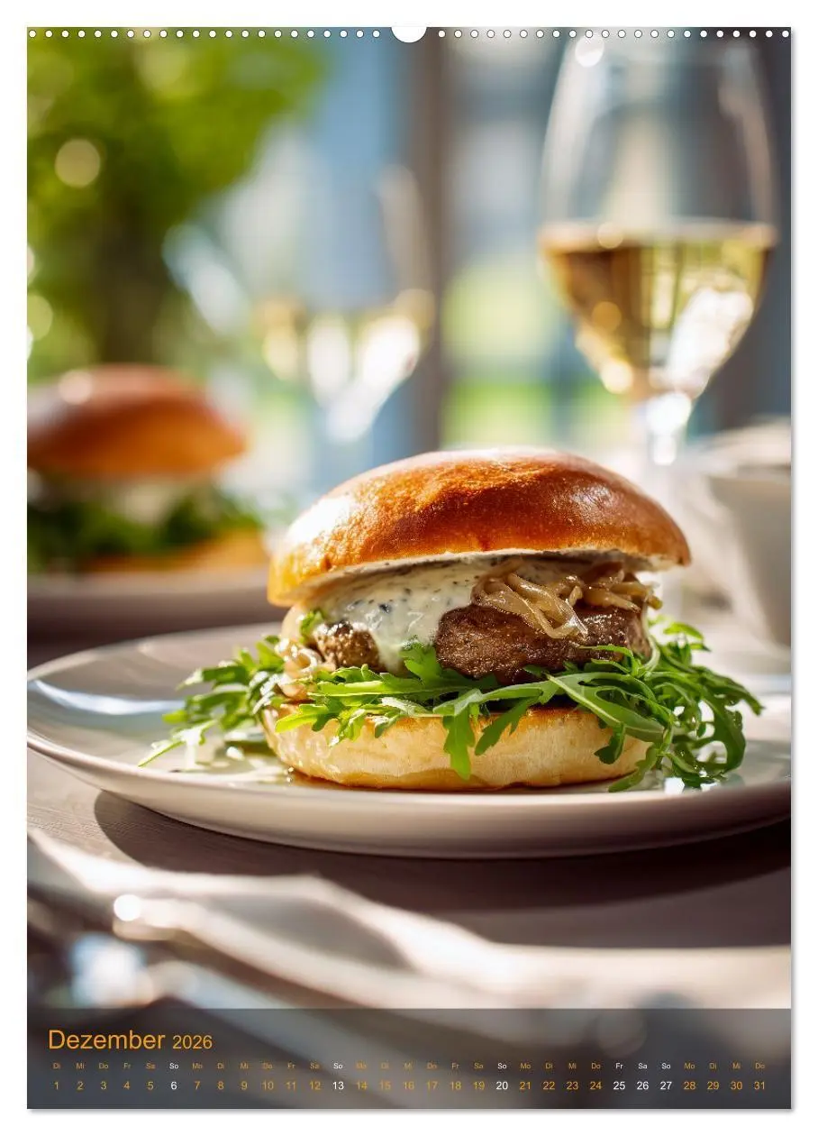 Bild: 9783516698756 | Burger Kalender - Foodporn für echte Burgerfans (hochwertiger...